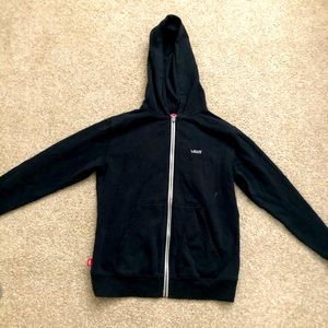 Vans Black Zip-up Hoodie